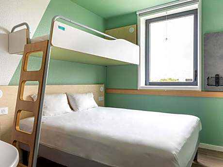 Triple Room with One Double Bed and One Bunk Bed