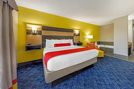 Suite-1 King Bed Non-Smoking Jacuzzi Microwave And Refrigerator Wi-Fi Full Breakfast