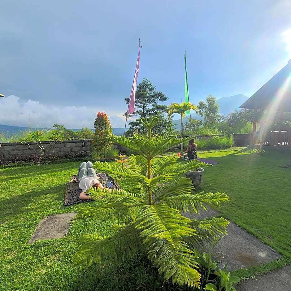 Batur lake view