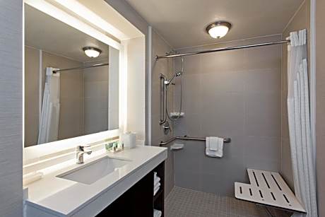 Standard King Room with Roll-In Shower - Communications Access