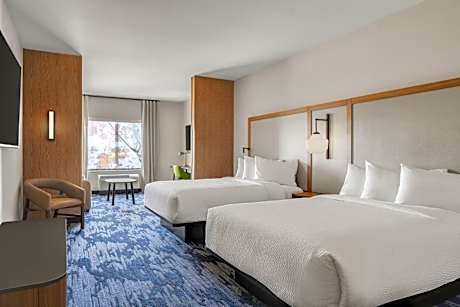 Queen Suite with Two Queen Beds and Sofa Bed