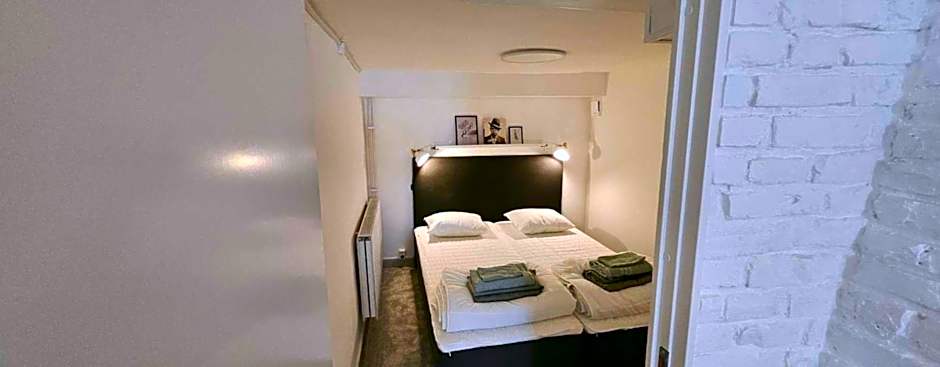 Comfortable guest rooms with fully equipped kitchen and cosy living room.