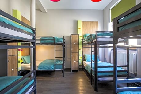 Bed in 12-Bed Female Dormitory Room