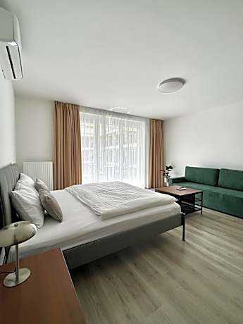 Studio with Balcony