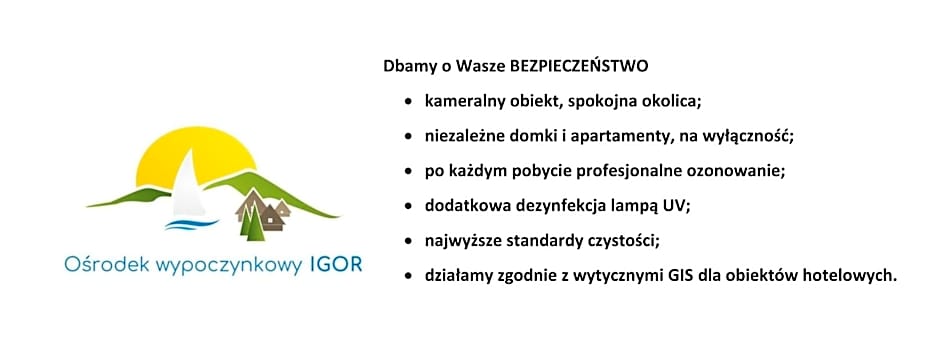 Ośrodek Wypoczynkowy IGOR nad Jeziorem Żywieckim