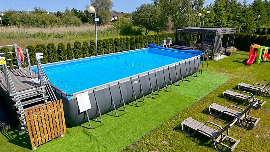 Domki Gala- blisko plaży, basen z podgrzewaną wodą , sauna , parking