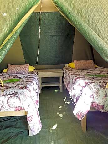 Small Twin Tent with Shared Bathroom - 3
