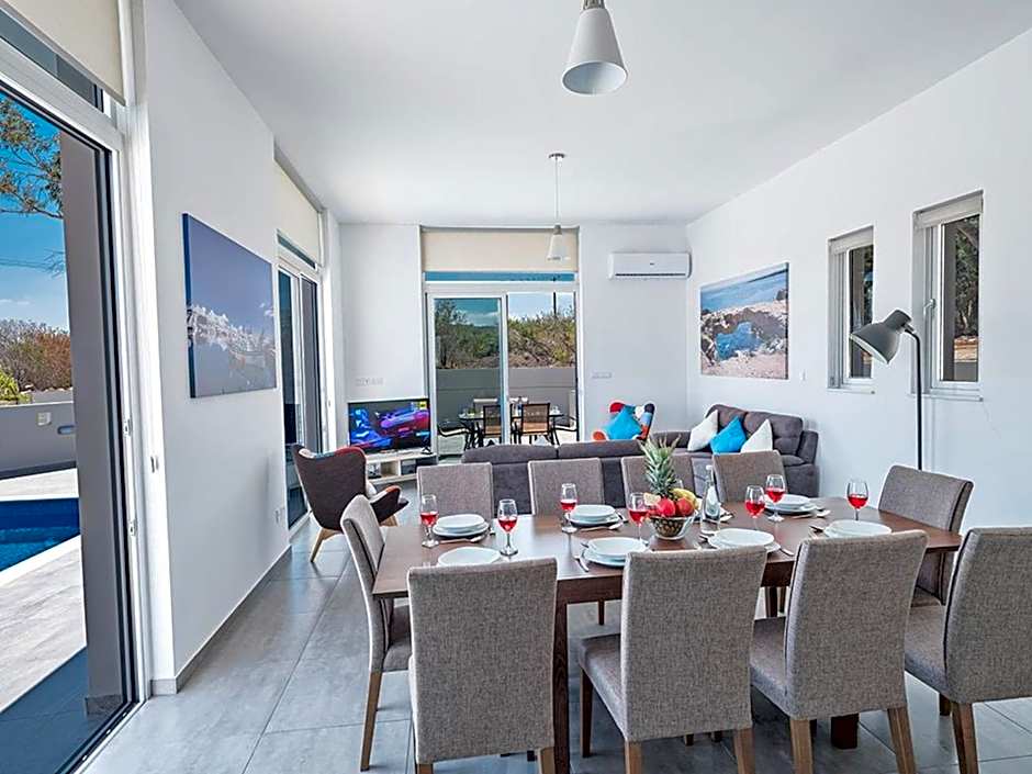 Villa Protaras Miramar, Luxury And New 5Bdr Protaras Villa With Pool