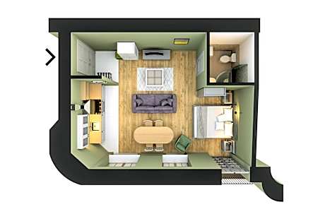 Premium Studio with Balcony