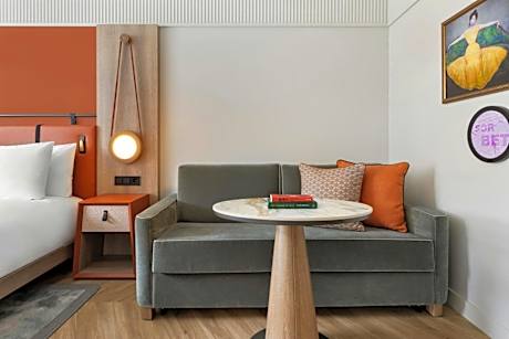 Deluxe Family Room with King Bed and Sofa Bed