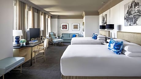 Executive, Larger Guest room, 2 Queen, Sofa bed