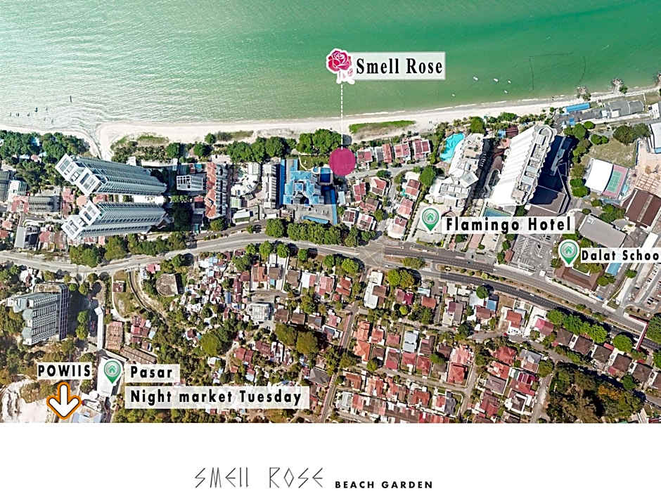 Smell rose beach garden花语海沙滩花园