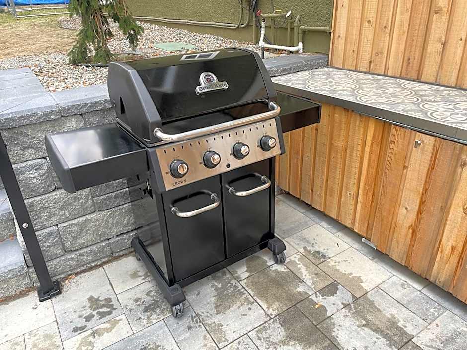 Bright poolside walkout two bedroom basement suite in the Okanagan