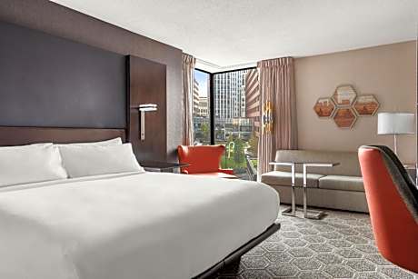 King Room with Roll-in Shower - Mobility Accessible