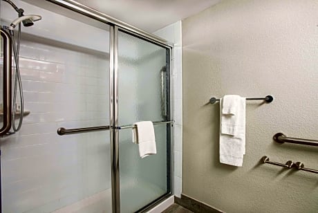 1 King Bed Mobility Accessible Room Non-Smoking