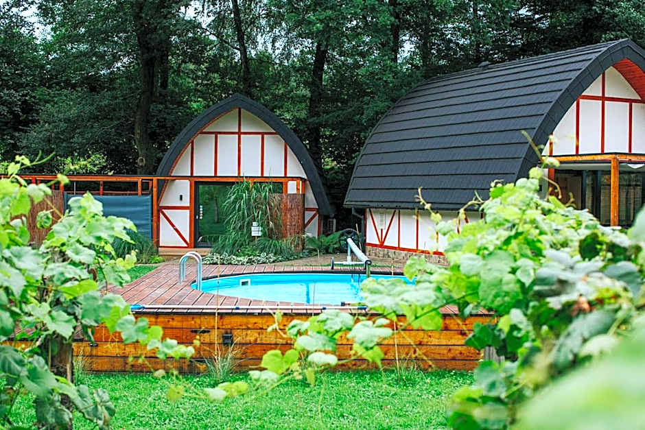 Sen i Wino, domki i apartament na winnicy ze strefą SPA