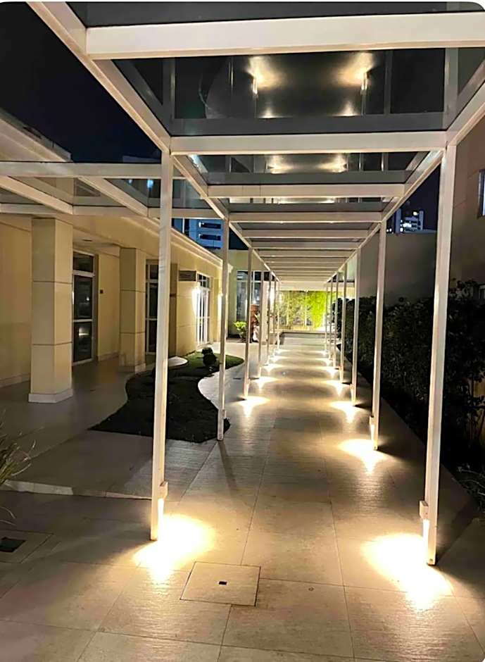 1 quarto e sala com lazer completo