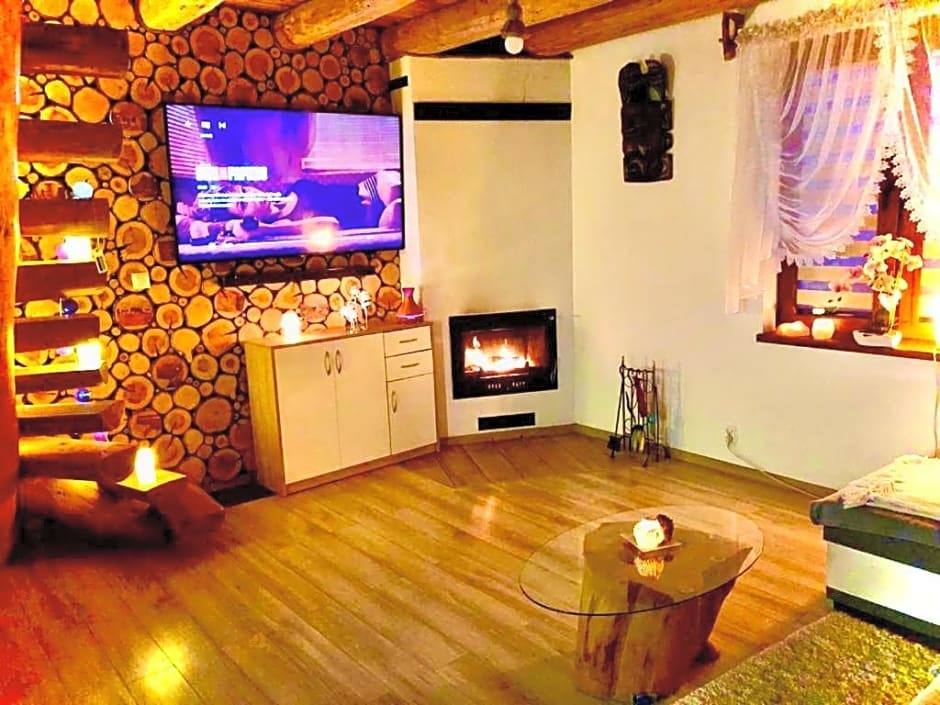 Domek Eden 1 Kaszuby balia sauna alpaki mini zoo