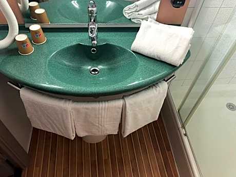 Room with One Double Bed and one Single Bed