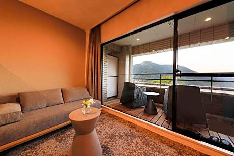 Twin Room with Open-Air Bath