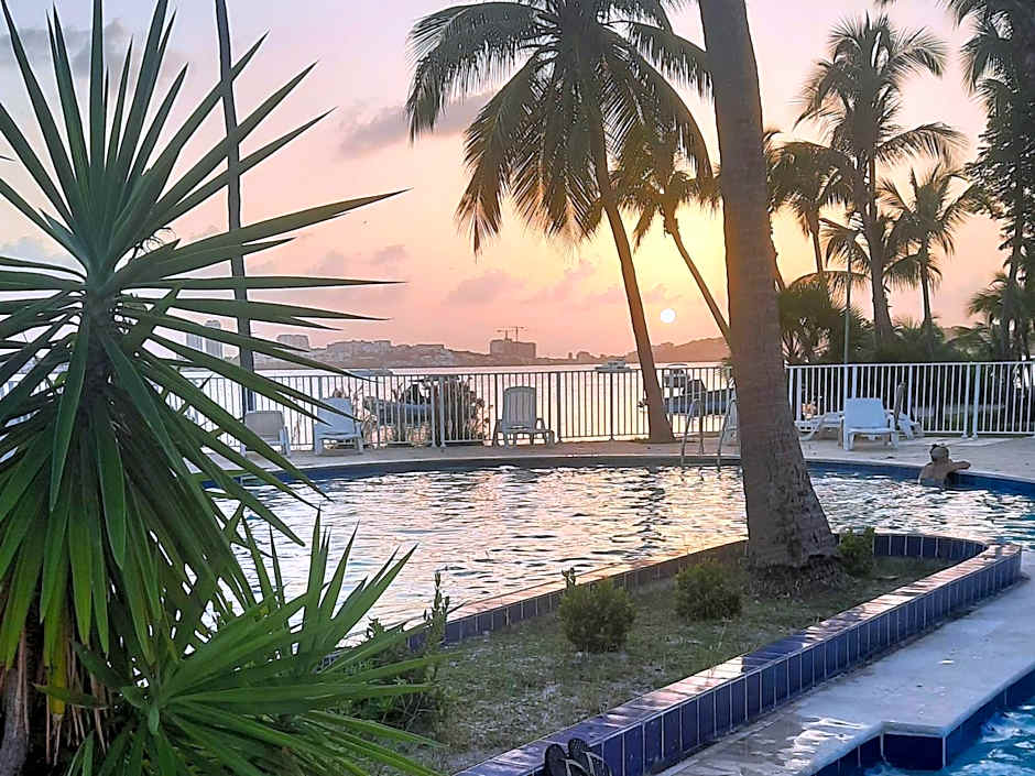 appartement au bord de l'eau sxm