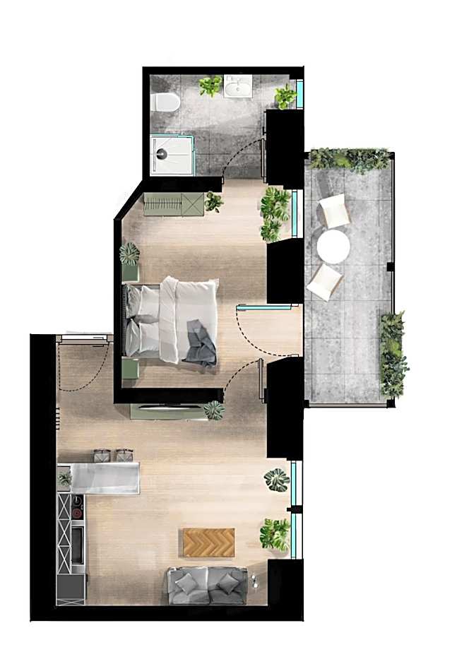 Urban Jungle Apartments