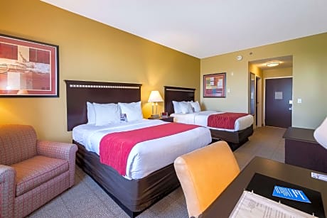 2 Queen Beds, No Smoking, Accessible Room