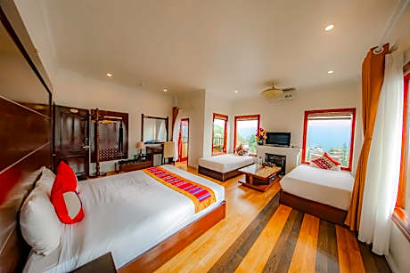 Family Room with Private Balcony