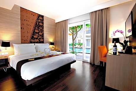 Deluxe Double or Twin Room with Pool Terrace