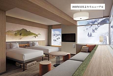 Family Twin A with Ski Run View - Non-Smoking Wing 2