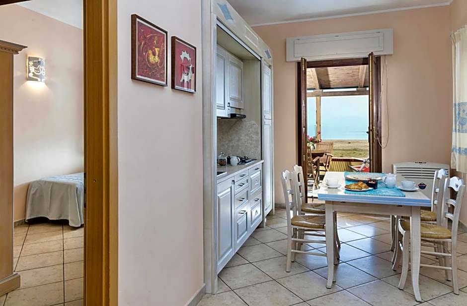 Residence with private beach in Bosa Marina just 100 meters from the sea