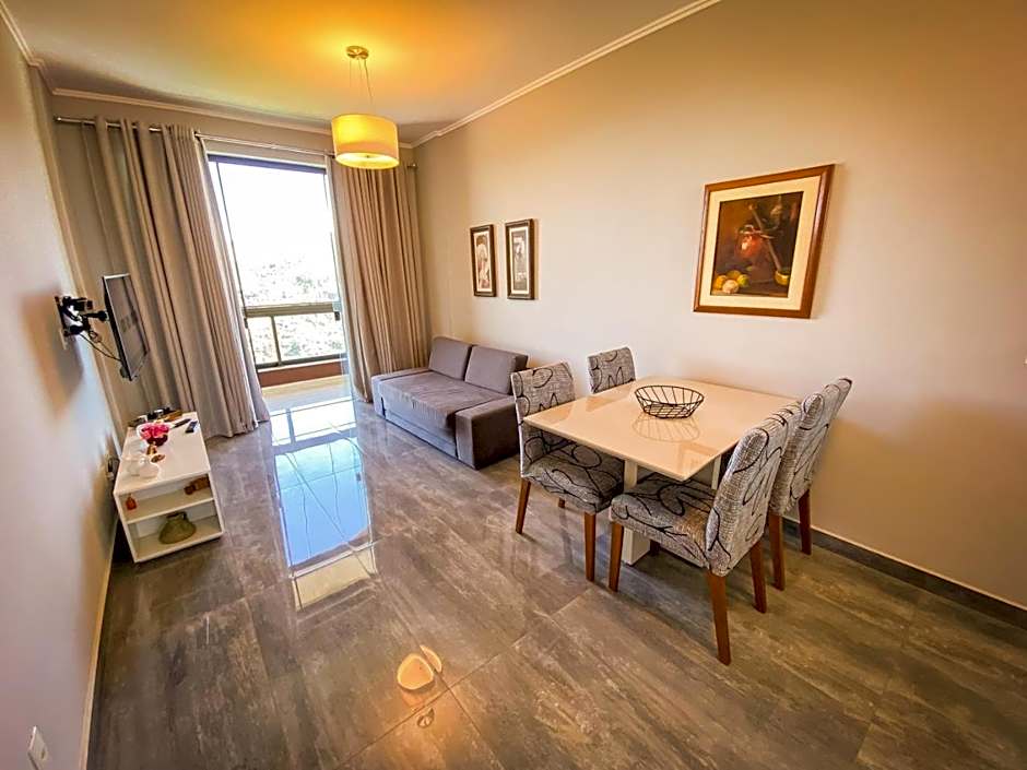 Lindo apto com lazer completo em Aguas de Lindoia