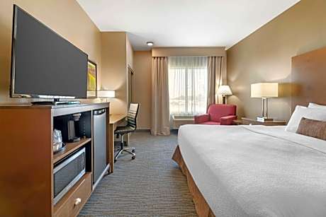 King Room with Mobility Accessible Roll-In Shower