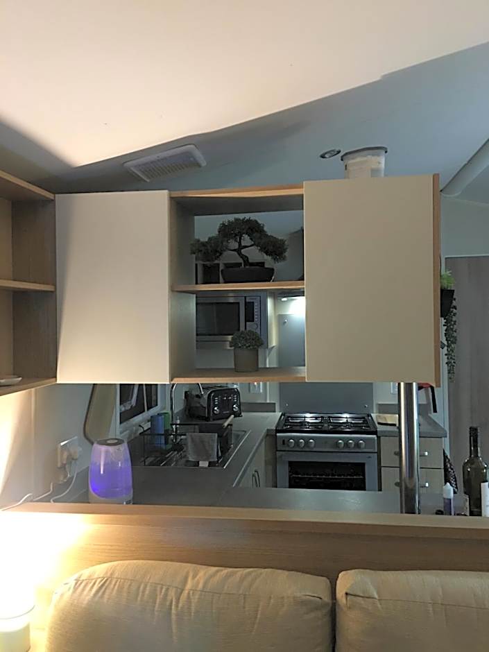 Luxury static caravan, 6 berth, Marine Holiday Park, Rhyl, Wales