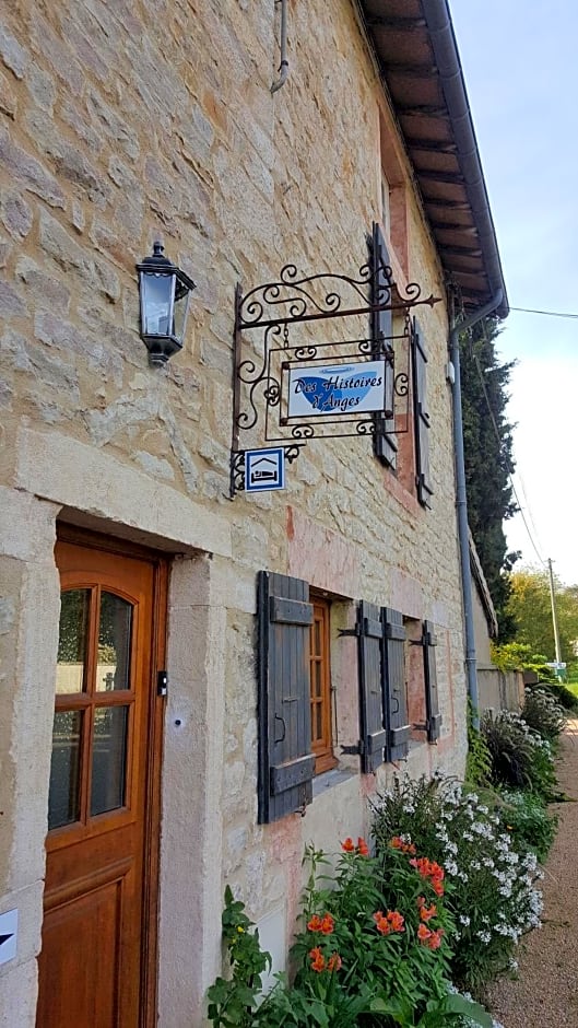 B&B Des Histoires d'Anges - Côté Jardin - Accueil Vélo