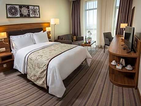 Deluxe Queen Room with Complimentary Water, Free WiFi, Free Tea and Coffee Equipment