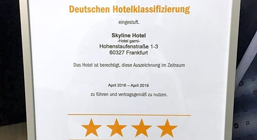 Skyline Hotel Frankfurt