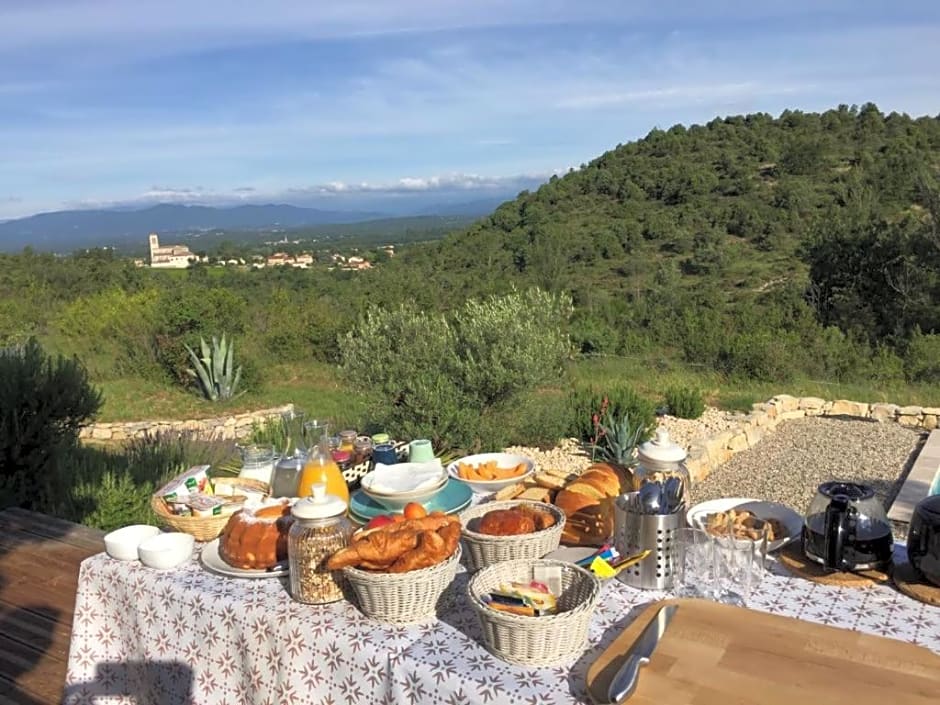 Les agaves piscine panoramique vue exceptionnelle