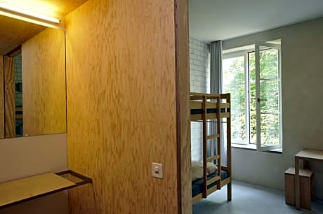 Twin Room with Bunk Beds and Shared Bathroom