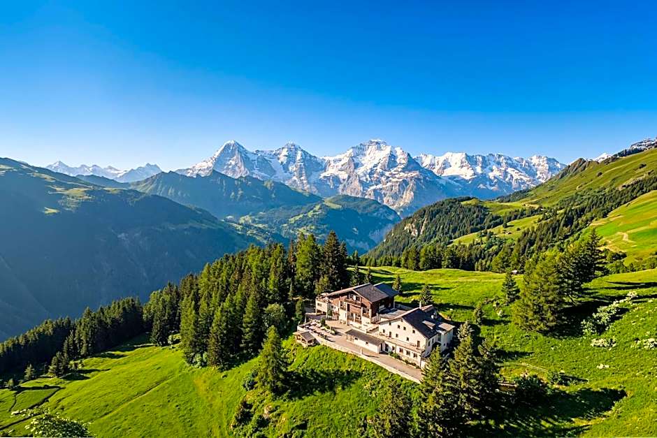 Waldhotel Fletschhorn Private Whole Hotel in Saas-Fee 360 Alpine Views & Sauna
