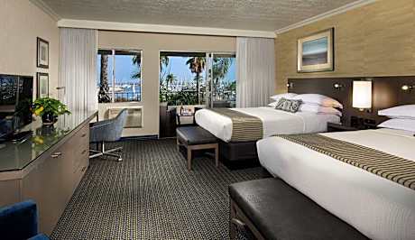 Queen Room with Two Queen Beds and Harbor View