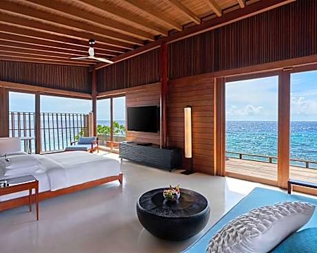 Overwater Sunset Pool Villa