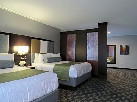 Queen Suite with Two Queen Beds and Sofa Bed