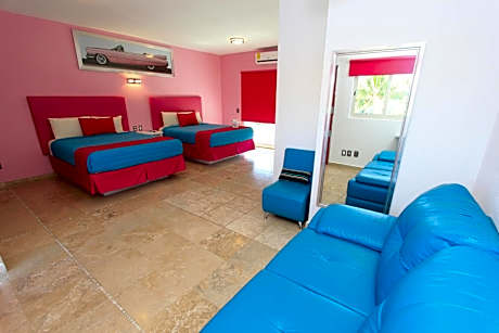 Deluxe Double Room with Two Double Beds