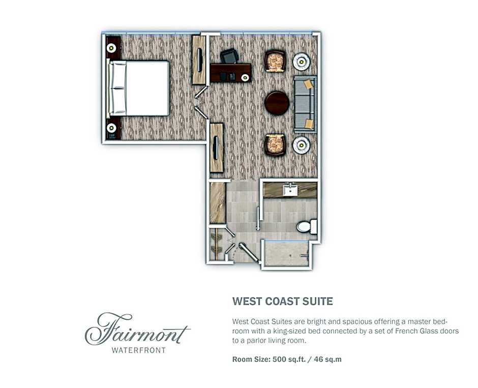 Photo 1 of 8 of West Coast 1 King Bed Suite