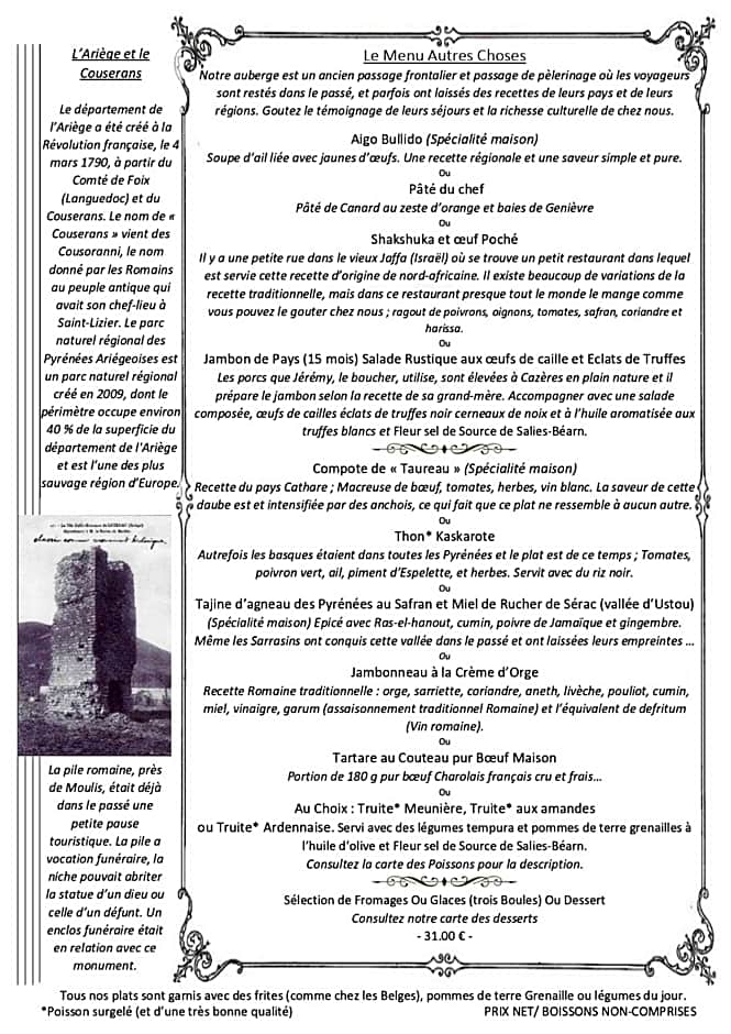 Auberge des Deux Rivières