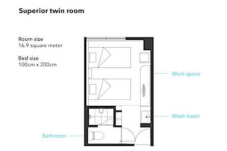 Superior Twin Room - Non-Smoking