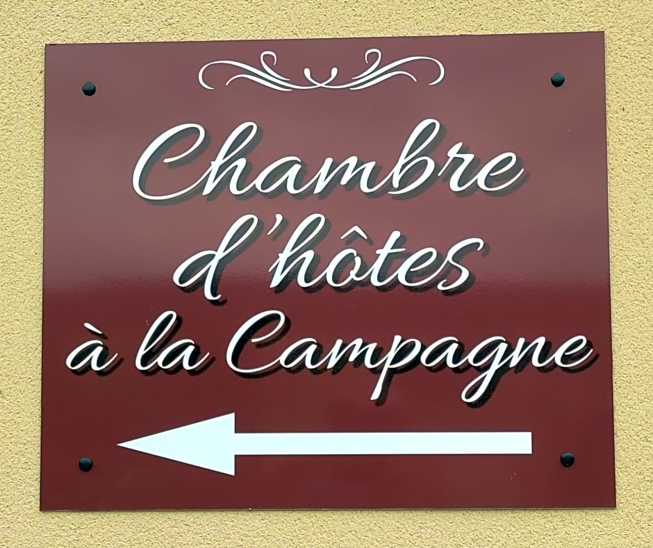 chambre d hôtes à la campagne