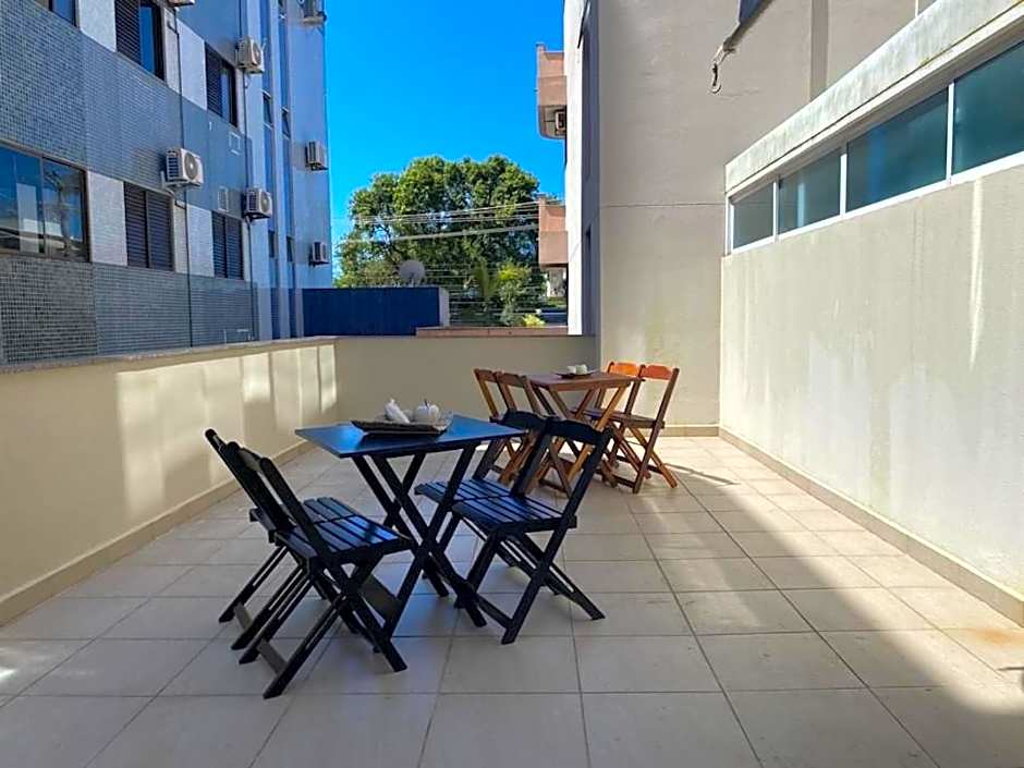 B914 - Apto 02 quartos para 7 pessoas perto do mar