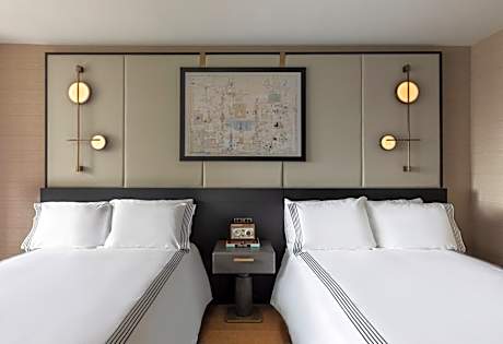 Double Room with Two Double Beds - High Floor